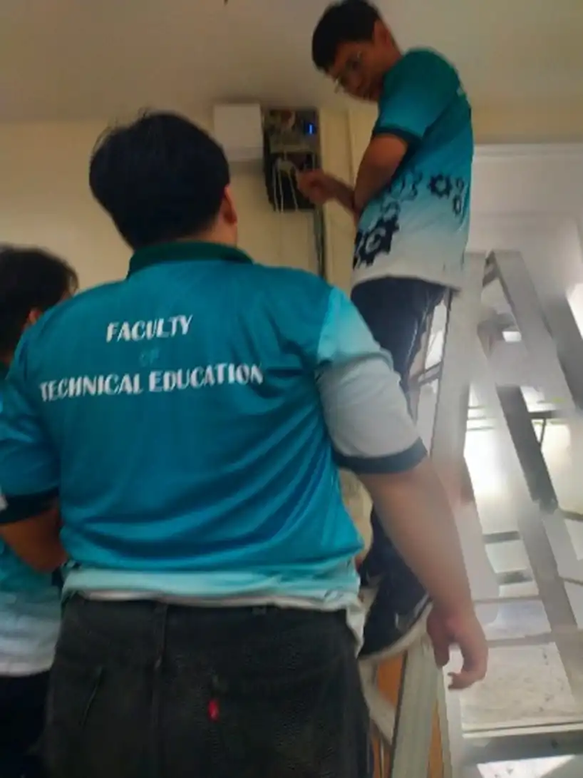 โครงการระบบ Access Control ห้องเรียนรวม ชั้น 3 อาคาร 52 คณะครุศาสตร์อุตสาหกรรม 