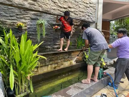 โครงการปรับปรุงภูมิทัศน์สวนหย่อม บริเวณศาลและภายในลานอเนกประสงค์ อาคาร 52 คณะครุศาสตร์อุตสาหกรรม