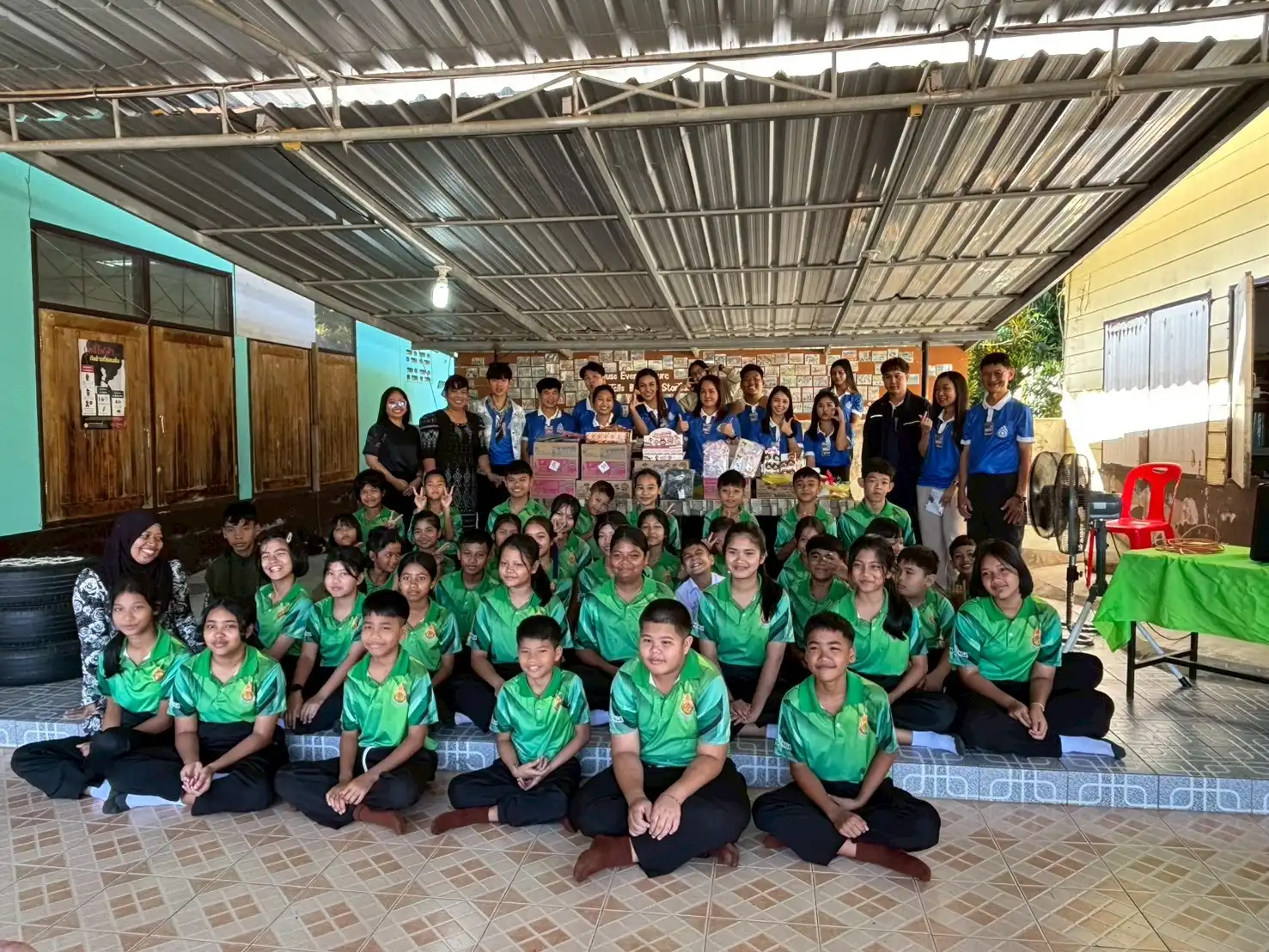 ครุศาสตร์เทคโนโลยีร้อยน้ำใจให้ชุมชน