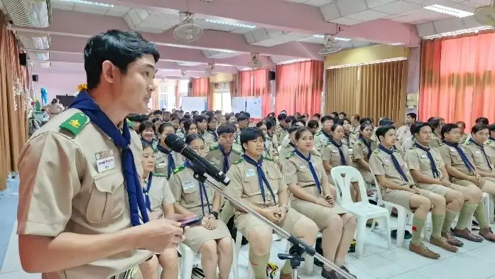 โครงการพัฒนานักศึกษาวิชาชีพครูช่างอุตสาหกรรมยุคใหม่ กิจกรรมลูกเสือ