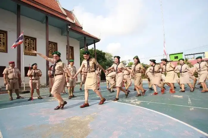 โครงการพัฒนานักศึกษาวิชาชีพครูช่างอุตสาหกรรมยุคใหม่ กิจกรรมลูกเสือ