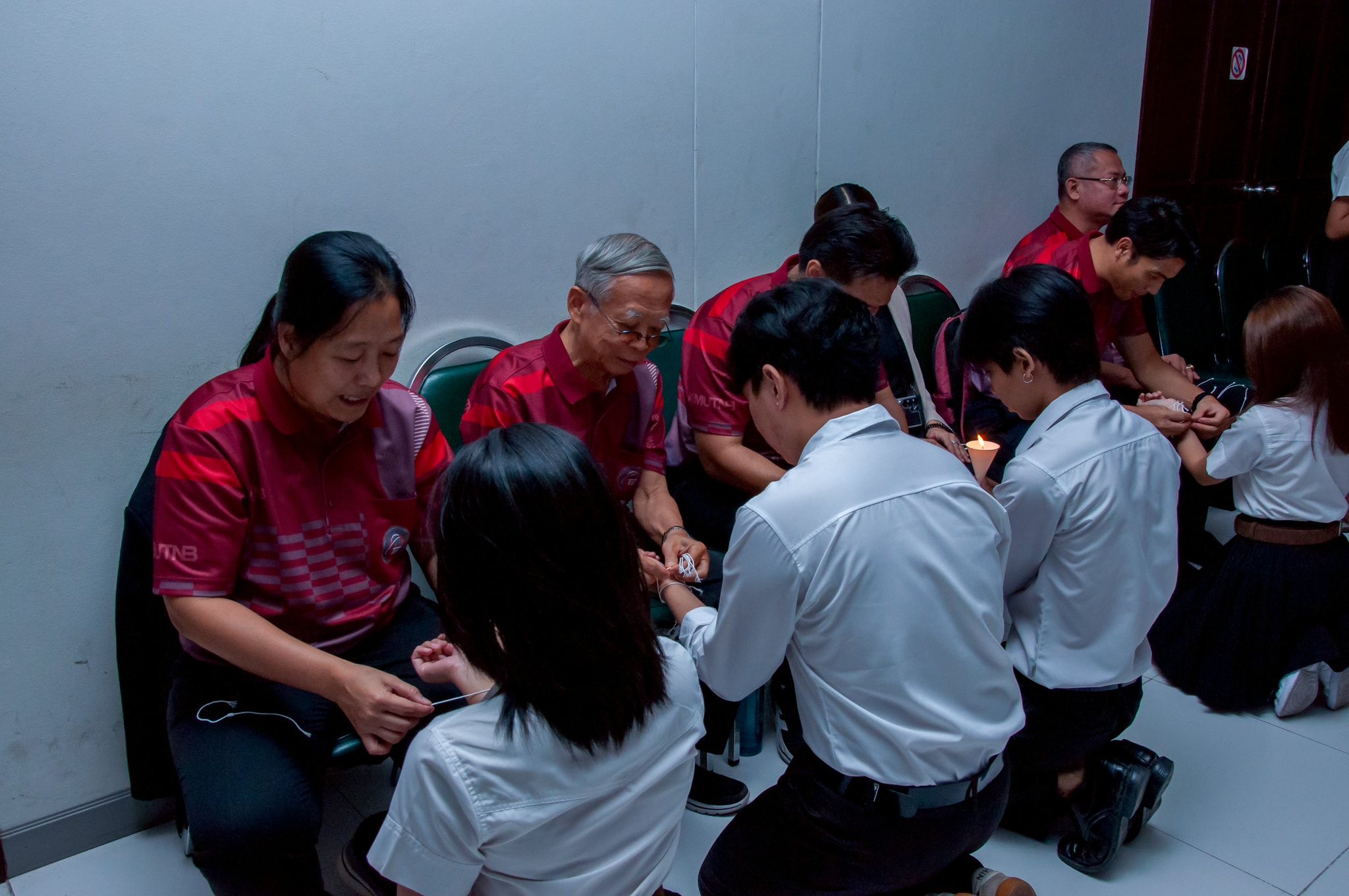 พิธีรับขวัญ สานสัมพันธ์น้องพี่ครุศาสตร์ไฟฟ้า ประจำปีการศึกษา 2568