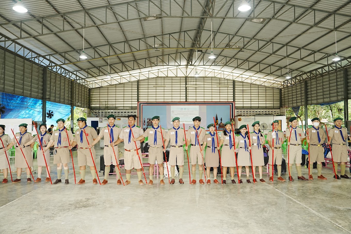 โครงการฝึกอบรมผู้กำกับลูกเสือวิสามัญ ขั้นความรู้ทั่วไปและขั้นความรู้เบื้องต้น ปีการศึกษา 2568