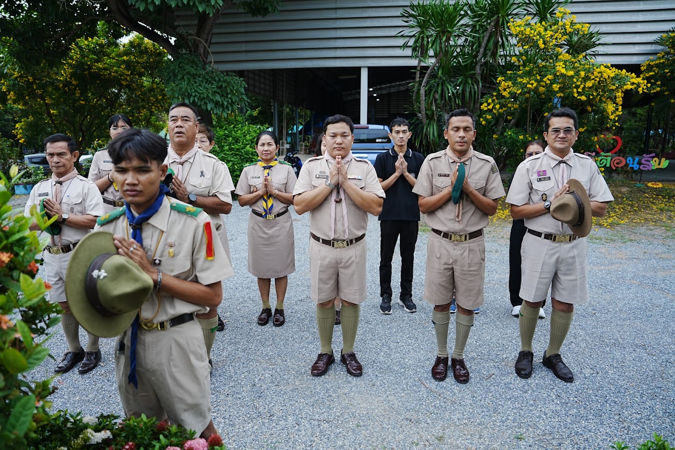 โครงการฝึกอบรมผู้กำกับลูกเสือวิสามัญ ขั้นความรู้ทั่วไปและขั้นความรู้เบื้องต้น ปีการศึกษา 2568