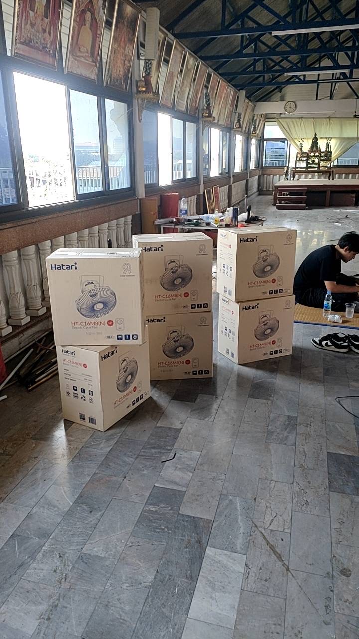 โครงการ "ปรับปรุงระบบไฟฟ้าและแสงสว่าง วัดเลียบราษฎร์บำรุง" 