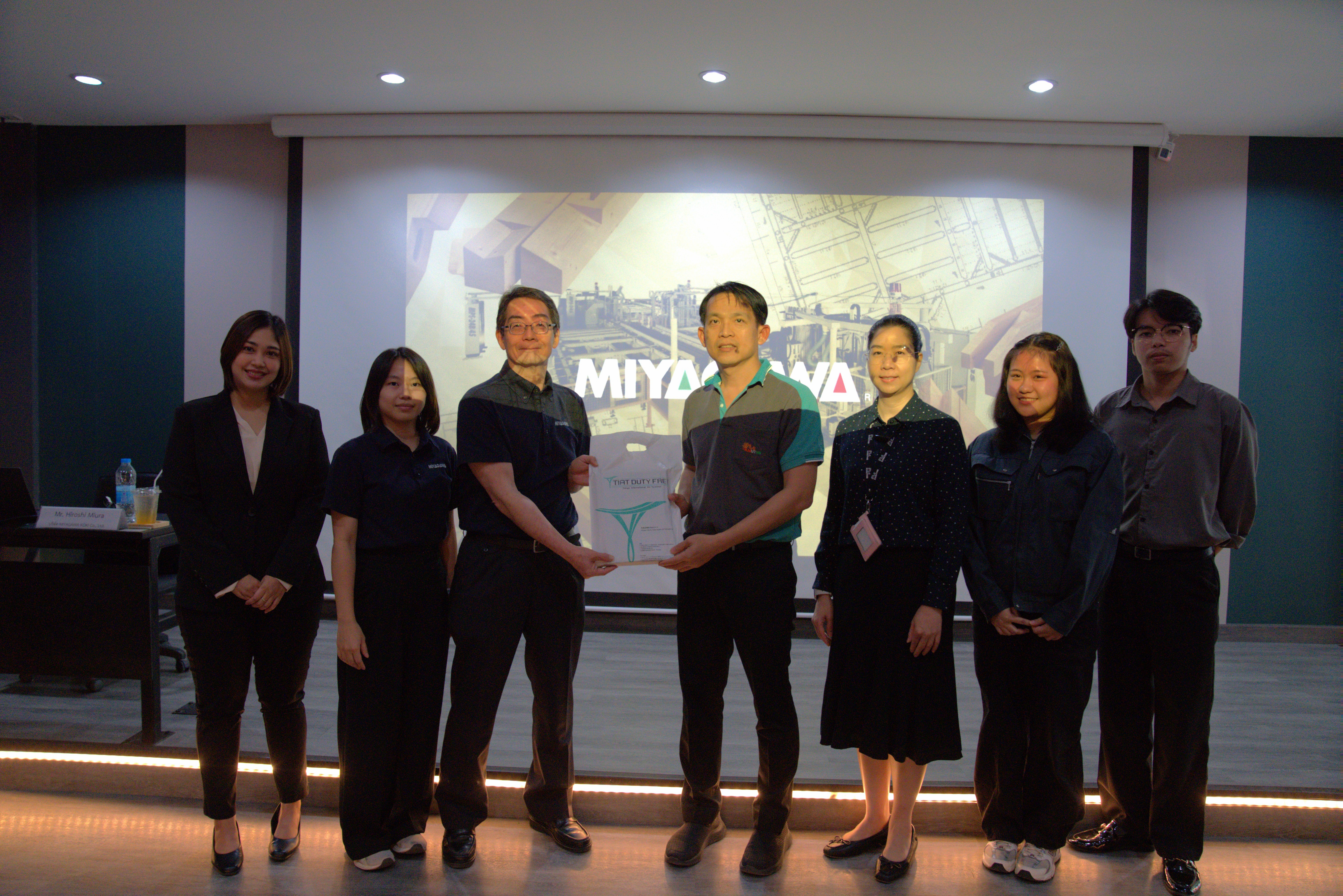 โครงการกิจกรรมภายใต้บันทึกข้อตกลงความร่วมมือทางวิชาการระหว่างประเทศ (MOU) เรื่อง แนะแนวการฝึกประสบการณ์วิชาชีพ ณ บริษัท MIYAGAWA KOKI Co., Ltd ประเทศญี่ปุ่น 